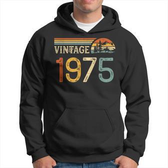 Vintage 1975 Birthday Retro Hoodie - Thegiftio UK
