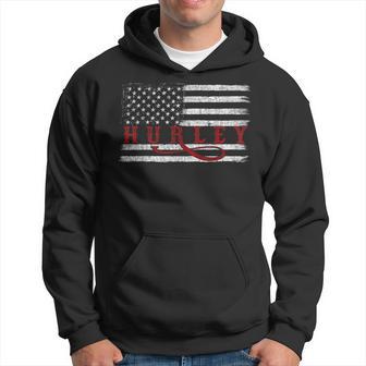 Vintage 1980S Mississippi American Flag Hurley Usa Patriotic Hoodie - Thegiftio UK