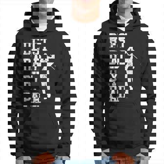 Vintage Best Dad By Par Golf Lovers Hoodie - Thegiftio UK