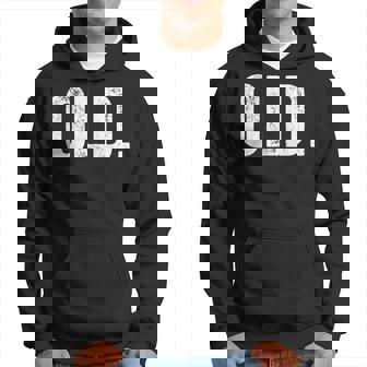 Vintage Birthday Decorations Old Dad Gag Birthday Hoodie | Seseable UK