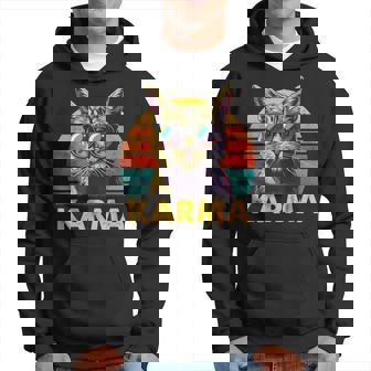 Vintage Cat Karma Hoodie - Thegiftio UK