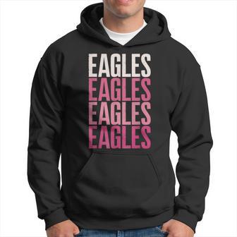 Vintage Eagles Name Retro Hoodie - Thegiftio UK