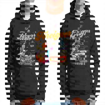 Vintage Foreigner Retro Cassette 90S Rock Music Old Fashion Hoodie - Thegiftio UK