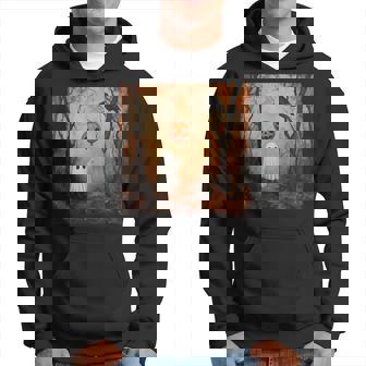 Vintage Ghost Pumpkin Gothic Halloween Ghost Spooky Season Hoodie - Thegiftio
