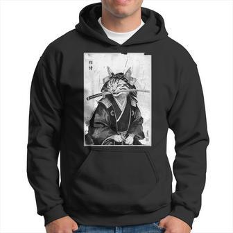 Vintage Japanese Cat Hoodie - Thegiftio UK