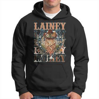Vintage Lainey Name Personalized Love Animal Cowgirl Name Hoodie - Thegiftio UK