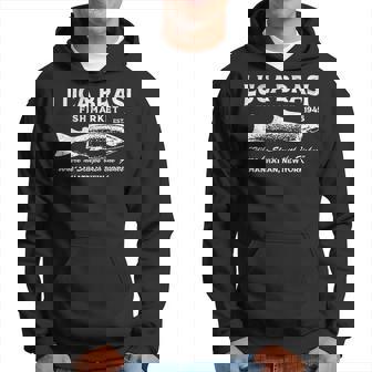 Vintage Luca Brasi Fish Market Retro Fishing Hoodie - Thegiftio UK