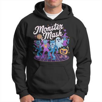 Vintage Monster Mash Ghost Scary Halloween Candy Hoodie - Thegiftio UK
