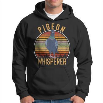 Vintage Pigeon Whisperer Pigeons Breeder Retro Hoodie - Thegiftio UK