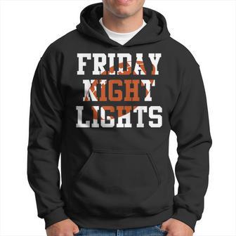 Vintage Retro Friday Night Lights Football Player Fans Hoodie - Thegiftio UK