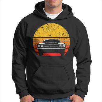 Vintage Retro Muscle Car For8 And Oldtimer Fans Kapuzenpullover - Seseable