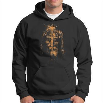 Vintage The Shroud Of Turin Holy Face Of Jesus Hoodie - Thegiftio UK