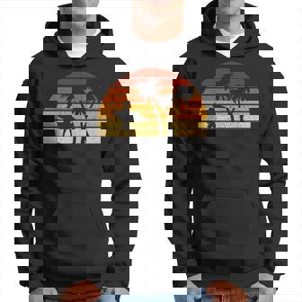Vintage Sunset Surfing For Surfers Hoodie - Thegiftio UK