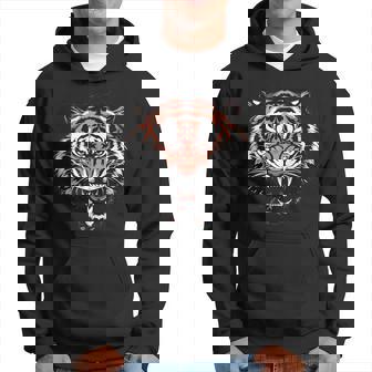 Vintage Tiger Face Vintage Tiger Hoodie - Thegiftio UK