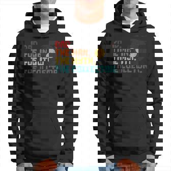 Vinyl Dad Man Myth The Retro Record Collector Vintage Music Hoodie - Thegiftio UK