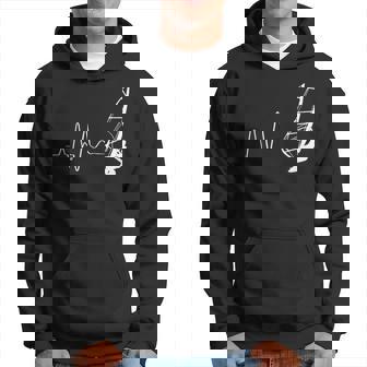 Voile Windsurf Battement De Coeur Windsurf Planche Àoile Sweat à capuche - Cadeauxyz