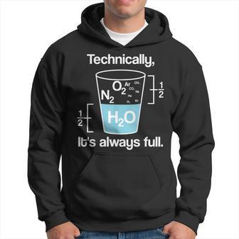 Volles Glas Chemie Kapuzenpullover - Geschenkecke