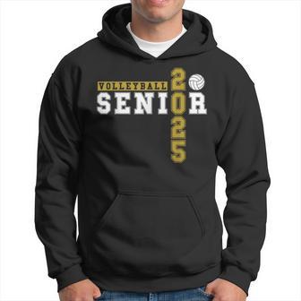 Volleyball Senior Night Volleyball Senior 2025 Graduation 14 Hoodie - Thegiftio UK