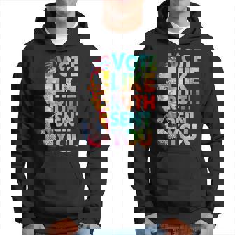 Vote Like Ruth Sent You Feminist Voting Inspirational Hoodie | Mazezy