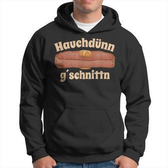 Wafer-Thin Gschnittn Liver Cheese Meat Cheese Buns Kapuzenpullover - Geschenkecke