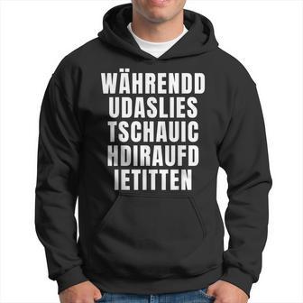 Während Du Das Liest Schau Ich Dir Auf Die Titten Kapuzenpullover - Seseable