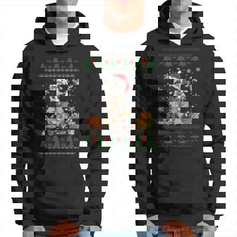 All I Want For Christmas Is A Raccoon Ugly Sweater Hoodie - Thegiftio