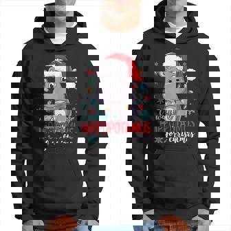 I Want A Hippopotamus For Christmas Cute Christmas Costume Hoodie | Mazezy
