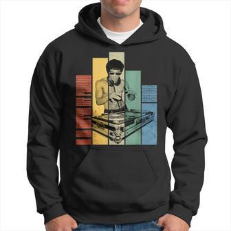 Be Water My Friend Martial Arts Legend Cool Vintage Dj Hoodie | Seseable UK