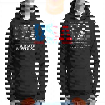 Water Polo United States Flag Usa Team Sport Water Polo Hoodie - Thegiftio