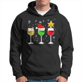 Weihnachten Prosecco Wein Lustiges Sekt Weinglas Geschenk Kapuzenpullover - Geschenkecke