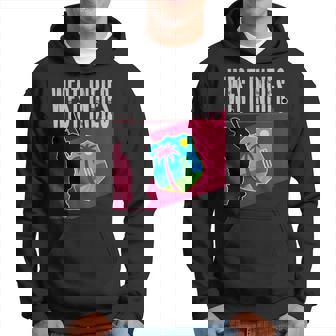 West Indies Flag & Cricket Player & Supporter Top Hoodie - Thegiftio UK