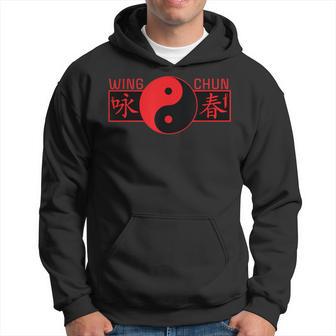 Wing Chun Kung Fu Yin Yang Kapuzenpullover - Seseable