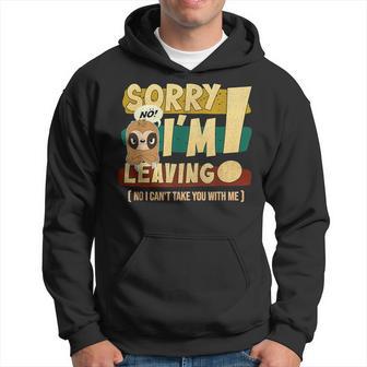 Work Colleague Sorry I'm Leaving Colleagues Farewell Hoodie - Thegiftio UK