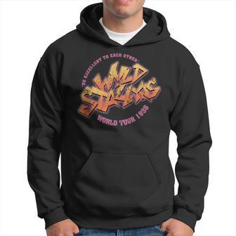 Wyld Retro Tour Stallyns 80S Movies Hoodie - Thegiftio UK