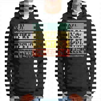 Xavi The Man The Myth The Legend Personalized Quote Hoodie - Monsterry