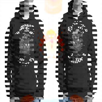They Are Eating The Turkeys Thankgiving Turkey Hoodie - Thegiftio UK