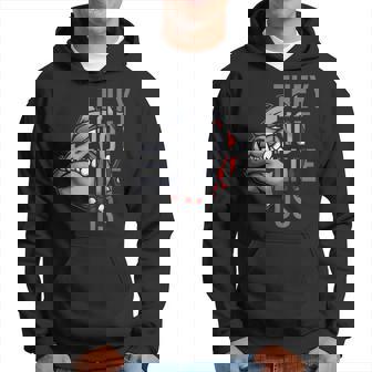 They Not Like Us Bulldog American Football Game Day Hoodie | Seseable UK