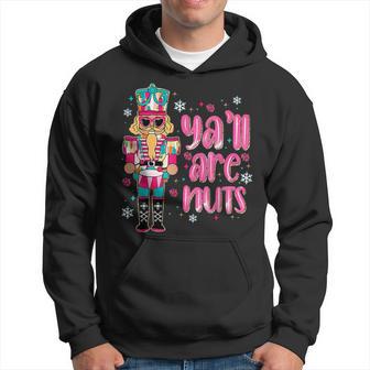 Y’All Are Nuts Merry Christmas Nutcracker Squad Ballet Dance Hoodie - Thegiftio UK