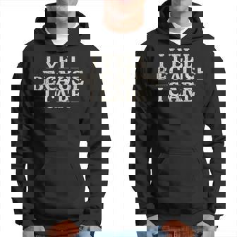 I Yell Because I Care Baseball Lover Hoodie - Thegiftio UK