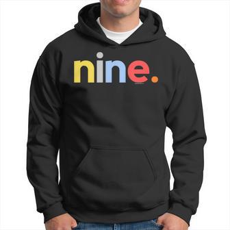Youth 9Th Birthday Boy 9 Nine Age 9 Ideas Hoodie - Thegiftio UK