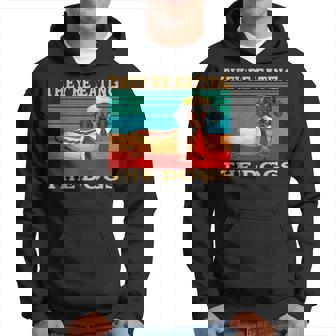 They’Re Eating The Dogs Retro Dachshund Weiner Hoodie - Thegiftio UK