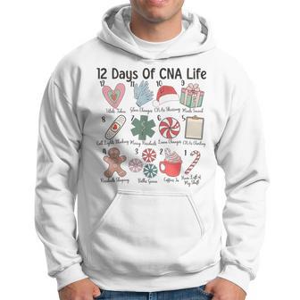 12 Days Of Cna Life Certified Nursing Assistant Christmas Hoodie - Thegiftio UK