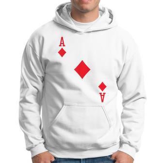 Ace Of Diamonds Costume Halloween Deck Of Cards Hoodie - Thegiftio UK