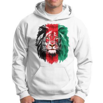 Afghanistan Flag Lion Free Afghanistan Hoodie - Thegiftio UK