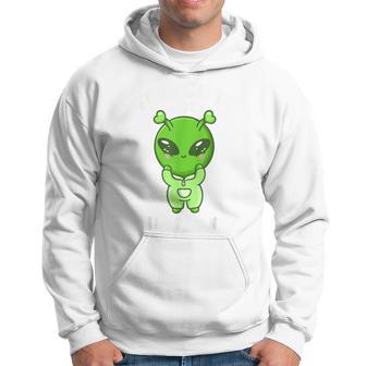 Alien Kawaii Alien Too Cute For This Planet Hoodie - Thegiftio UK