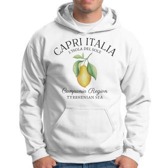 Amalfi Coast Italy Sorrento Capri Lemons Southern Hoodie - Thegiftio UK