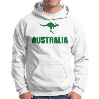 Australia Kangaroo Souvenir Aussie Roo Graphic Australian Hoodie - Thegiftio UK