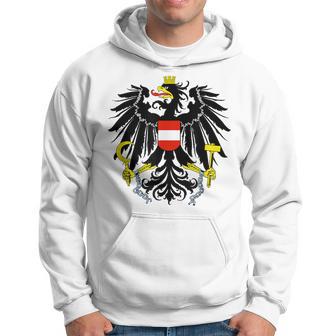 Austria Federal Eagle Red Red Eagle Retro Kapuzenpullover - Geschenkecke