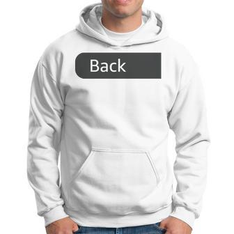 Back Print Little Pecker Club Little Gents Making Dents Hoodie - Thegiftio UK