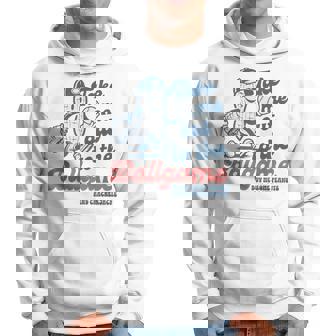Take Me Out To The Ball Game Baseball Hoodie - Thegiftio UK